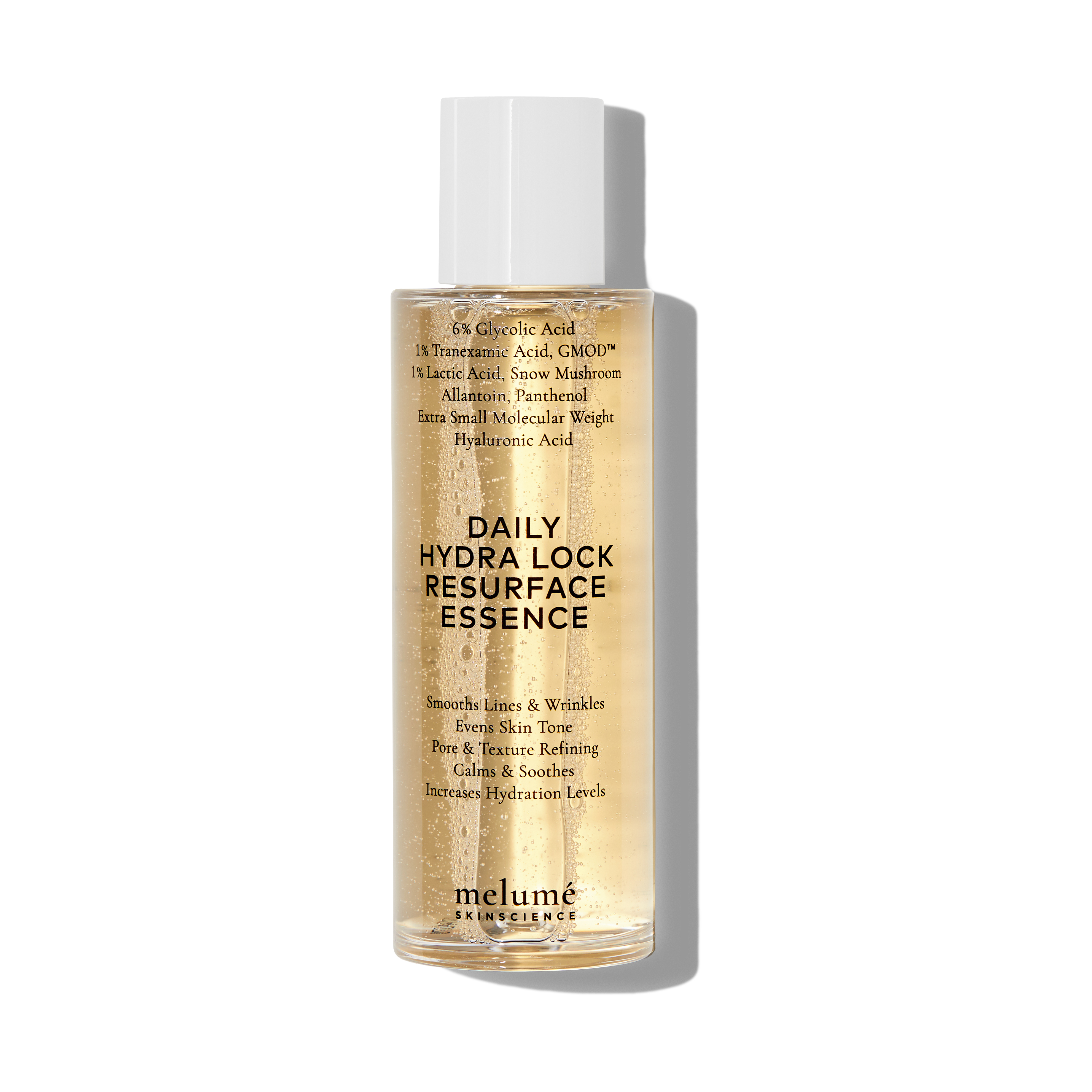 Melumé Skinscience Daily Hydra Lock Resurfacing Essence 150ml - Зволожувальна тонер-есенція з кислотами Melumé Skinscience Daily Hydra Lock Resurfacing Essence 150ml - Зволожувальна тонер-есенція з кислотами